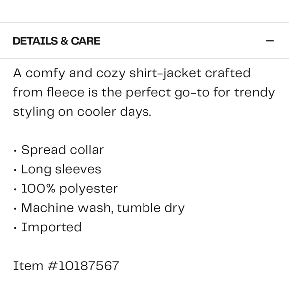 Obey Melanie Fleece Shirt Jacket - Picture 9 of 9